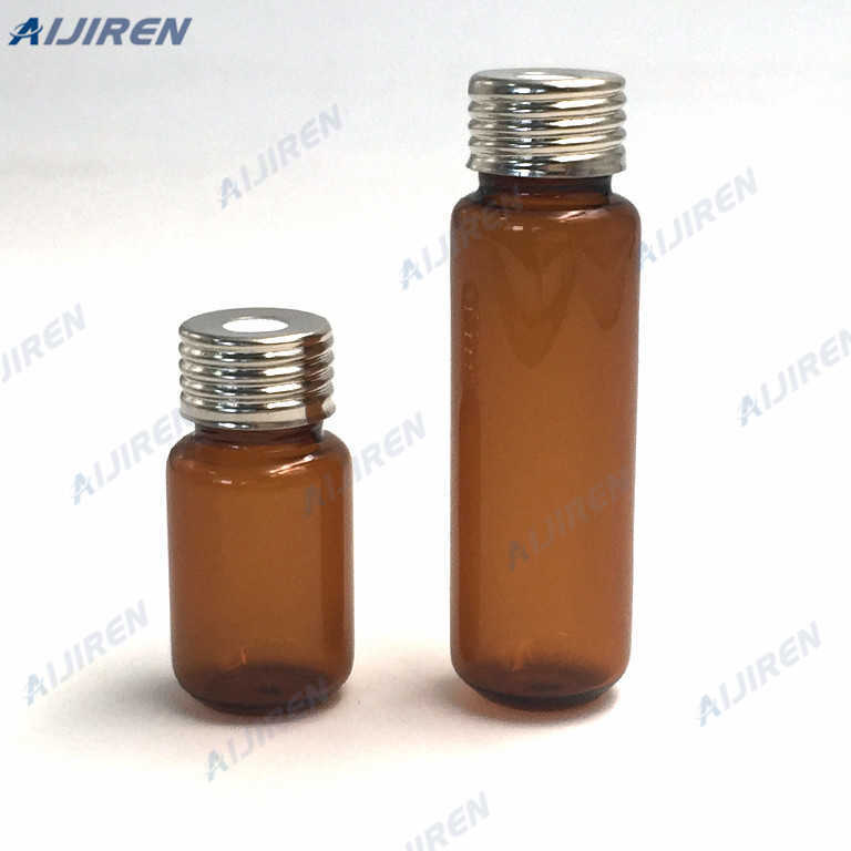 gc vial 20ml crimp aluminium crimp cap clear